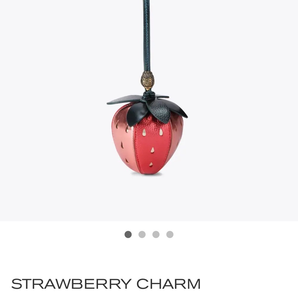 Kurt Geiger Red Strawberry Charm